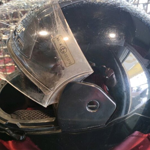 Verucci motorcycle helmet winter like new, size XL, black