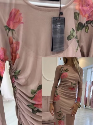Nazezhda dress worn once, size ML, slim fit