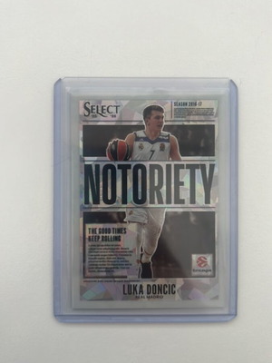 Luka Doncic Euroleague Notoriety Color Match κάρτα /149