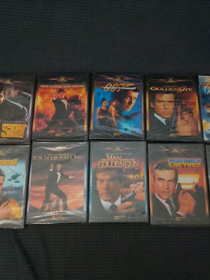 James Bond πακέτο 10 σφραγισμένα DVD δράσης και περιπέτειας με υπότιτλους