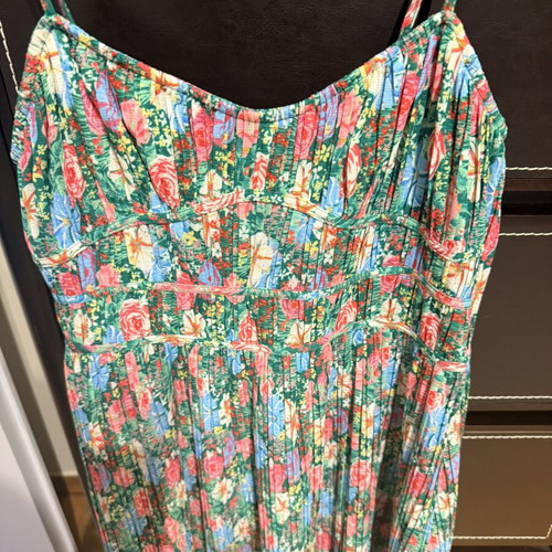 Zara midi dress, multicolored, size S