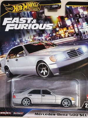 Hot Wheels Premium Mercedes 500 Fast and Furious καινούργιο