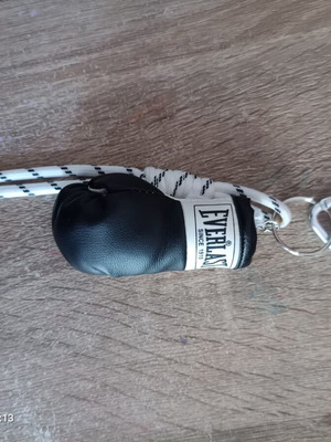 Μπρελόκ γάντι του μποξ Everlast καινούργιο, μαύρο και άσπρο