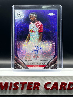 2023-24 Topps Chrome UCC-SIMAKAN auto #CA-MS RB Leipzig σαν καινούργιο
