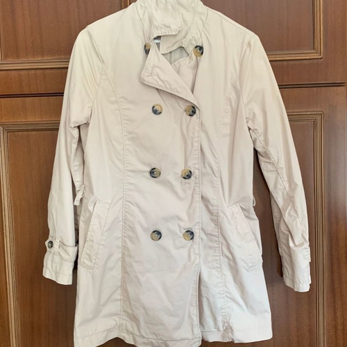 Blue Motion women's trench coat S 36/38 used, beige with belt