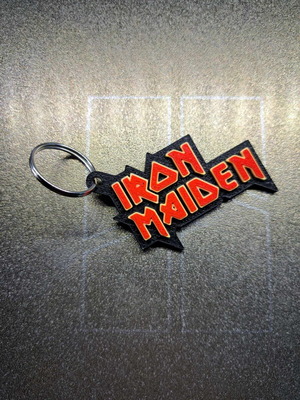 Iron Maiden keychain new with lanyard for keys
