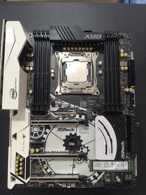 Μητρική ASRock X99 Taichi με Intel Core i7-6850K και Samsung M.2 SSD σαν καινούργιο
