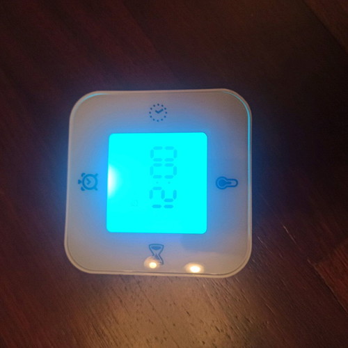 Digital table alarm clock like new