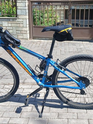 Carrera M6 2000 26" mountain bike used, blue-orange