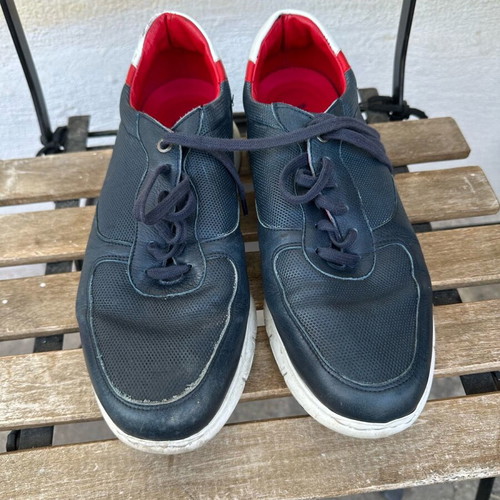 Kricket men's sneakers used, leather, casual, size 40