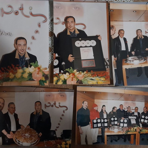 Photos like new from the platinum record award of Telos Dichos Telos