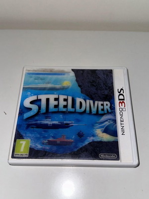 Nintendo 3DS SteelDiver μεταχειρισμένο με θήκη και βιβλιαράκια