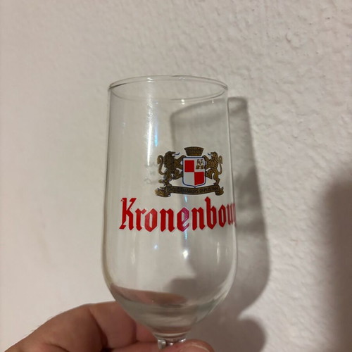 Kronenbourg beer glass set of 10 like new