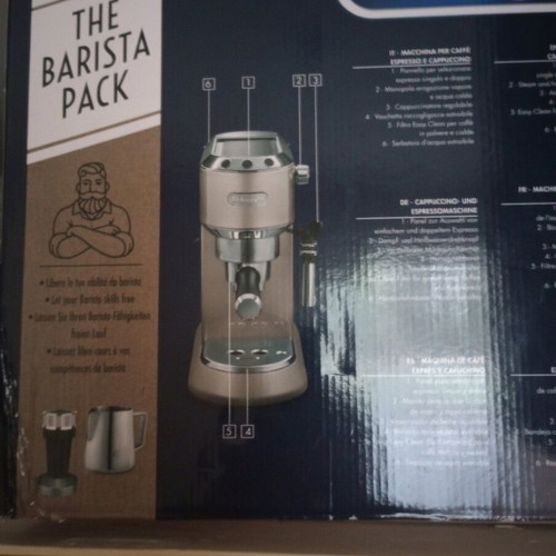 DeLonghi Barista coffee maker new, suitable for professional use