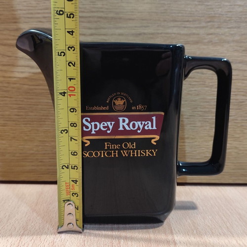 Spey Royal scotch whisky ceramic jug like new, vintage advertising