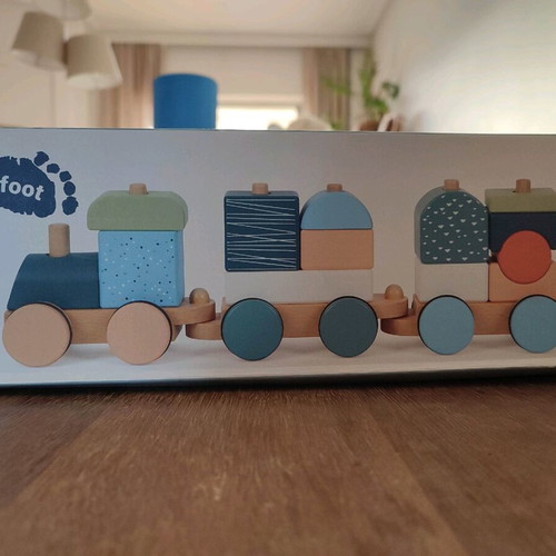 Wooden Small Foot train new, 12m+ in packaging