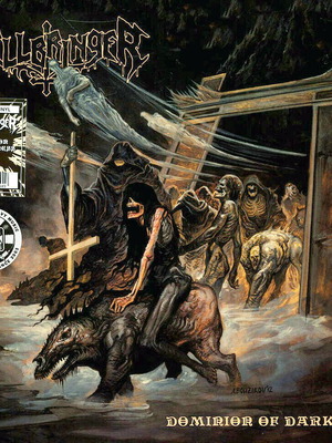 Hellbringer Dominion of Darkness 2024 splatter vinyl LP new limited edition