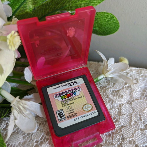 Hello Kitty friends Party Nintendo DS used puzzle game