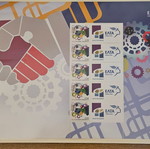 Stamps sheet 2015 new