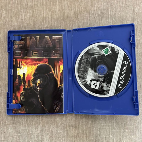 Swat Siege PlayStation 2 PS2 English complete used