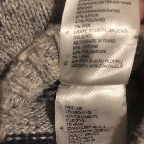 Zara wool and cotton cardigan like new for baby 12-18 months