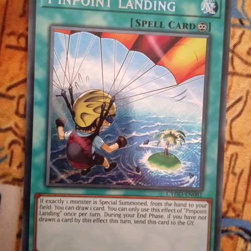 Pinpoint Landing μεταχειρισμένη Continuous Spell κάρτα Yu-Gi-Oh!