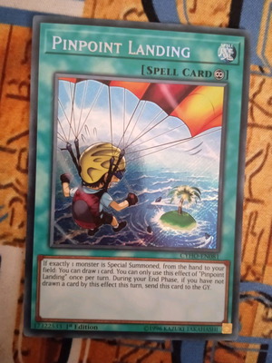 Pinpoint Landing μεταχειρισμένη Continuous Spell κάρτα Yu-Gi-Oh!