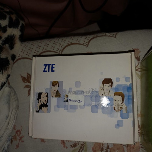 Collectible phone packaging like new with all papers from ZTE and Sony Ericsson