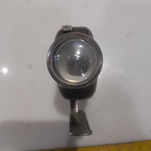 Handheld flashlight with dynamo from the 1950s like new