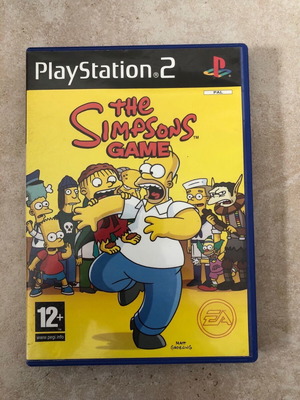Simpsons Game PlayStation 2 μεταχειρισμένο, αγγλικό