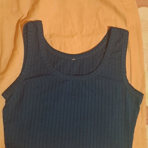 Shein top blue size S 36 8 like new