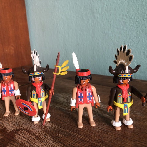 Playmobil Western Indians used, excellent condition