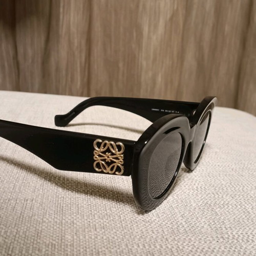 Loewe Black Cat Eye Sunglasses used