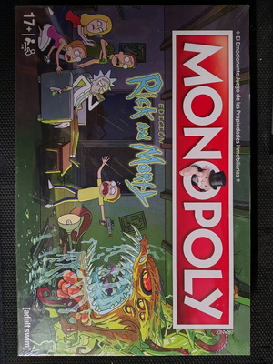 Monopoly Rick n Morty Spanish Edition new