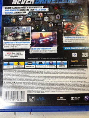 The Crew PlayStation 4 used