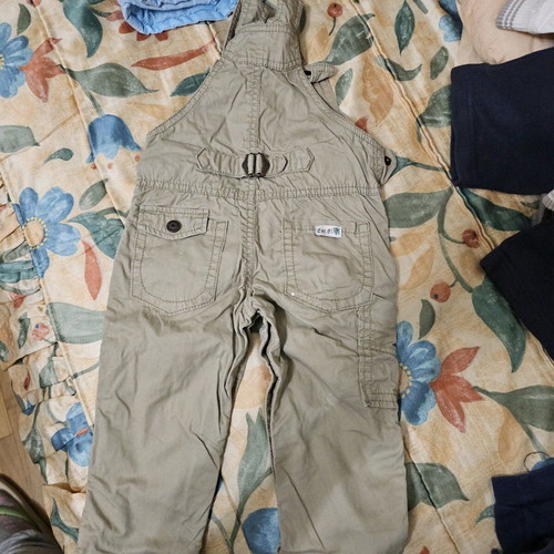 Zara baby beige salopette for 12 to 18 months like new