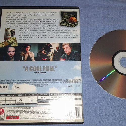 Bookies DVD used, adventure with subtitles