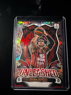 Chima Moneke Unleashed Anniversary Donruss Card Numbered 25 New