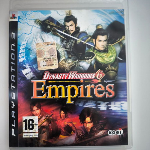 Dynasty Warriors 6 Empires PS3 game like new