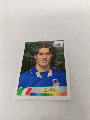 Panini World Cup 98 Paolo Maldini #92 αυτοκόλλητο σαν καινούργιο