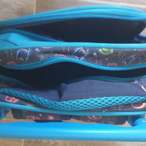 PJ Masks School Bag 40x32 with Lights like new