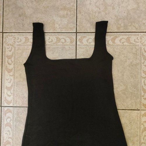 Zara long dress size L like new, total black