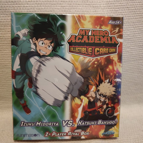 MyHeroAcademia Izuku Midoriya Vs Katsuki Bakugo decks new, sealed box