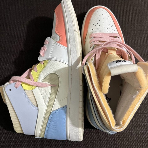 Air Jordan 1 High Zoom CMFT 'To My First Coach' like new, multicolor, size 45