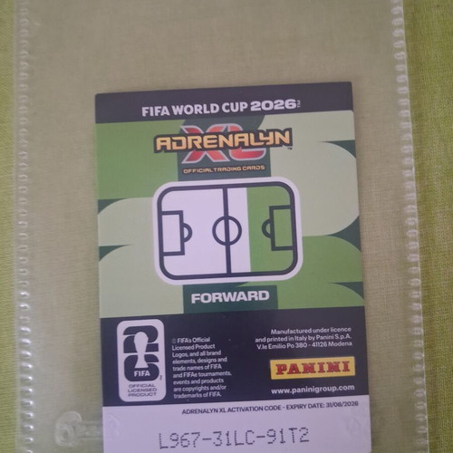 Kylian Mbappe limited edition 2026 Adrenaline card