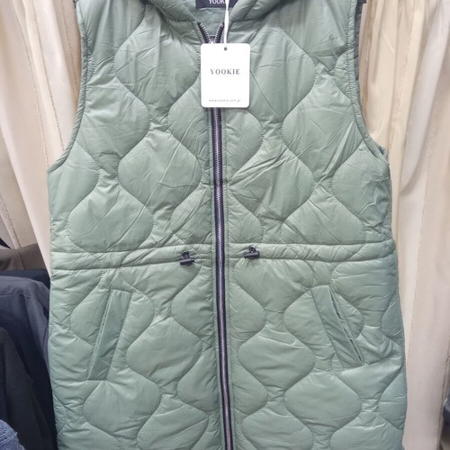 Yookie women's sleeveless long veraman jacket new
