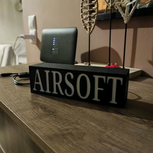 Airsoft light box with USB new