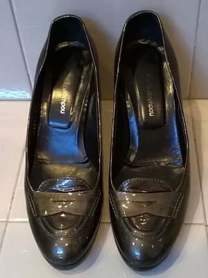 Παπούτσια Καλογήρου γόβες μεταχειρισμένες, νούμερο 36,5 καφέ