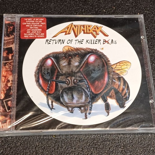 Anthrax Return Of The Killer A's CD new, metal