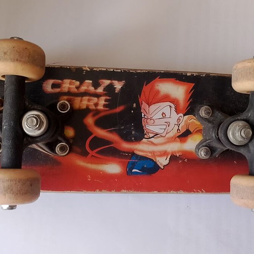 Skateboard Crazy Fire mini used, children's size